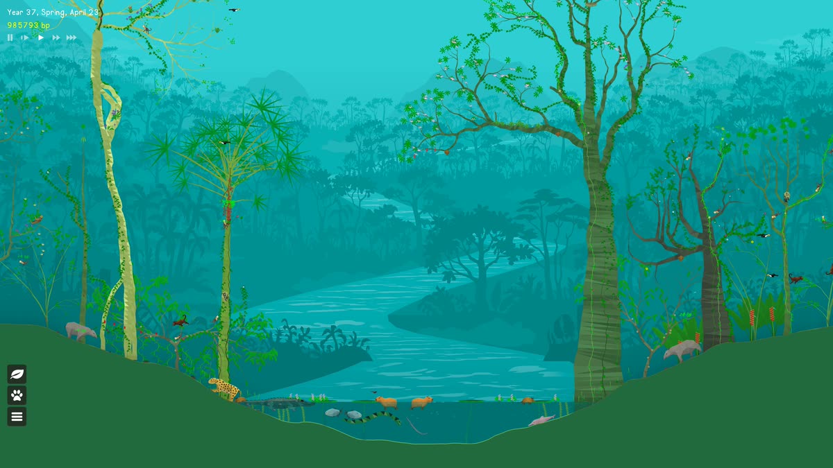 A large layered Amazon forest
