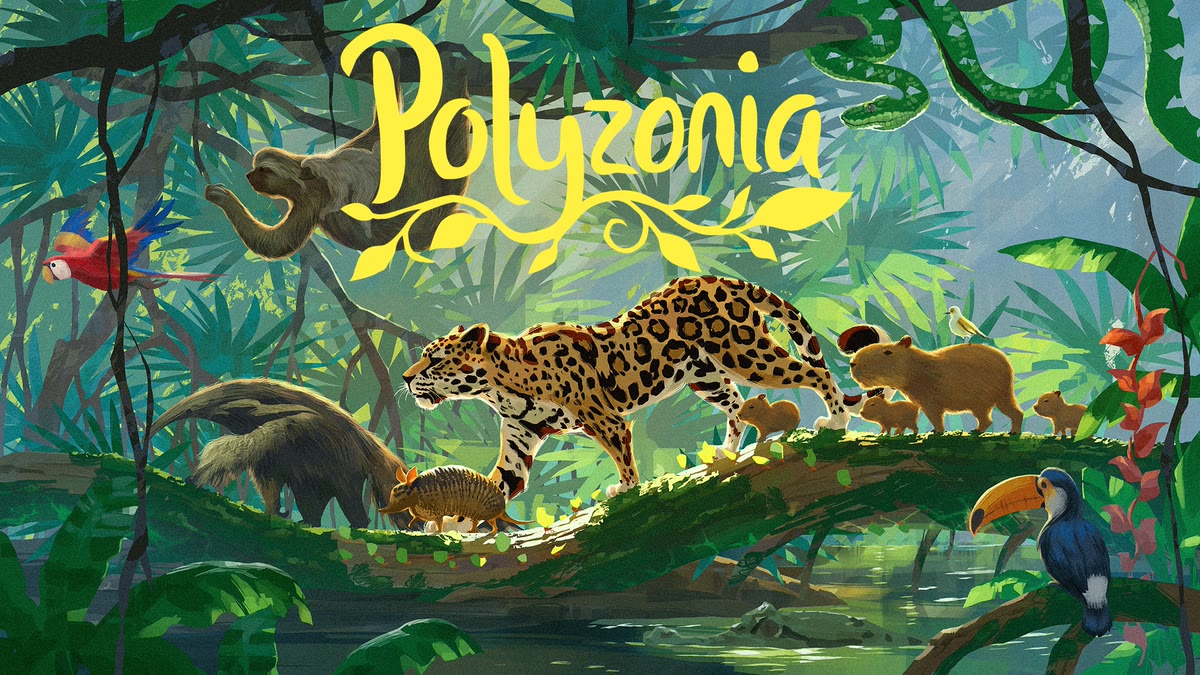 Polyzonia key art with logo